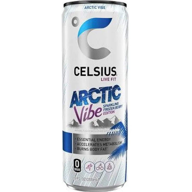 Celsius Sparkling Arctic Vibe Energy Drink view 1