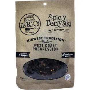 Long Beach Beef Jerky Spicy Teriyaki