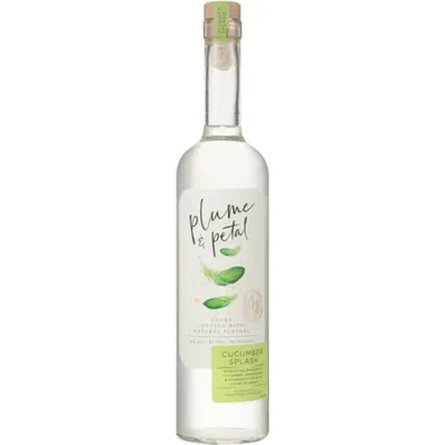 Plume & Petal Cucumber Splash Vodka 750ml Bottle
