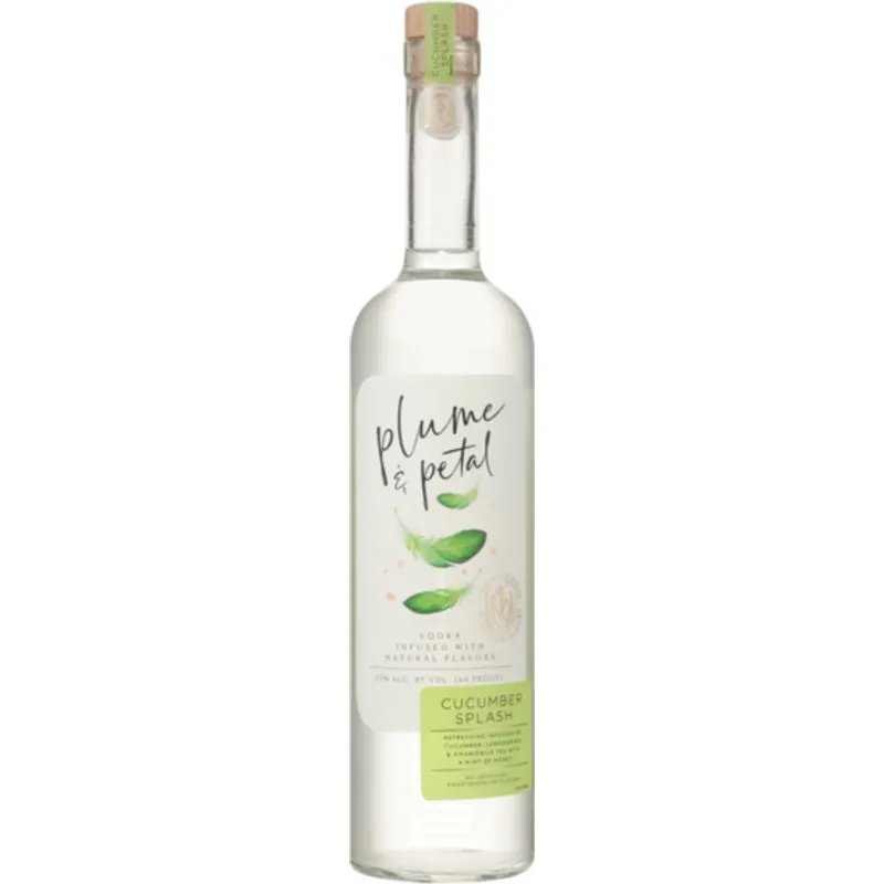 Plume & Petal Cucumber Splash Vodka view 1