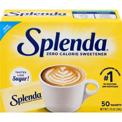 Splenda Sweetener Packets 50x 1.75oz Boxes