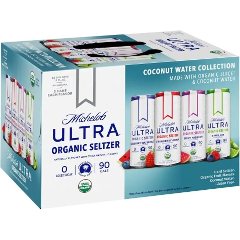 Michelob Ultra Organic Seltzer Variety Pack #3 Box view 1