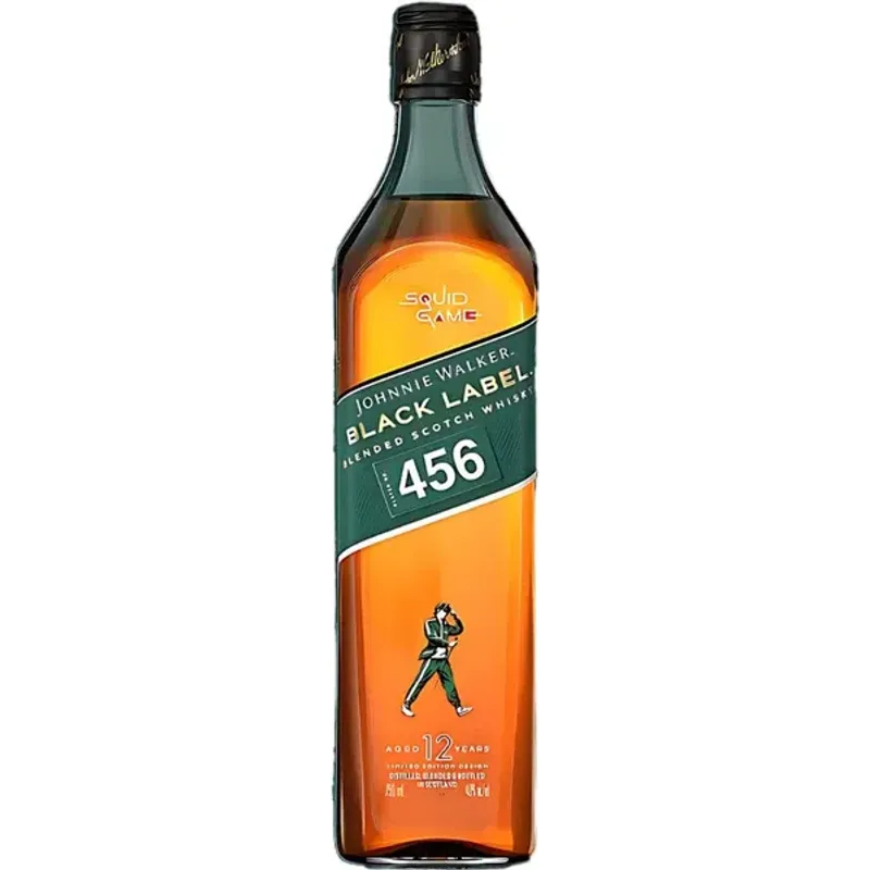 Johnnie Walker Black Label Squid Game Limited Edition Blended Scotch Whisky view 1