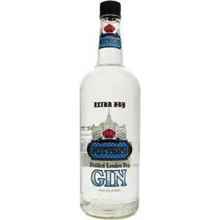 Potters Distilled London Dry Gin