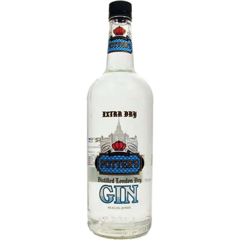 Potters Distilled London Dry Gin view 1