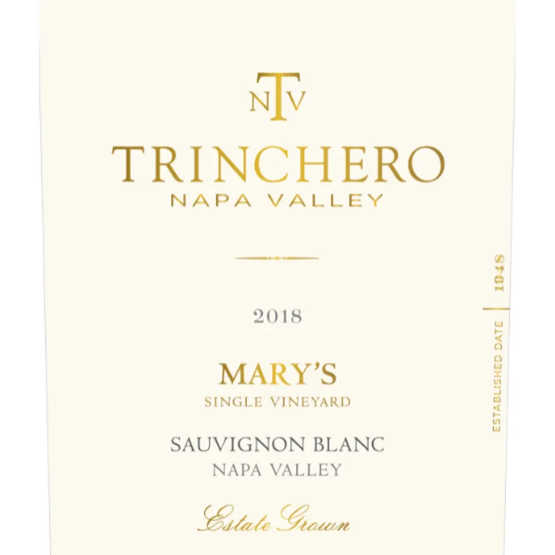 Trinchero Mary's Vineyard Sauvignon Blanc view 1