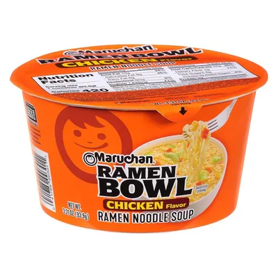 Maruchan Chicken Flavor Ramen Bowl 3.31 oz