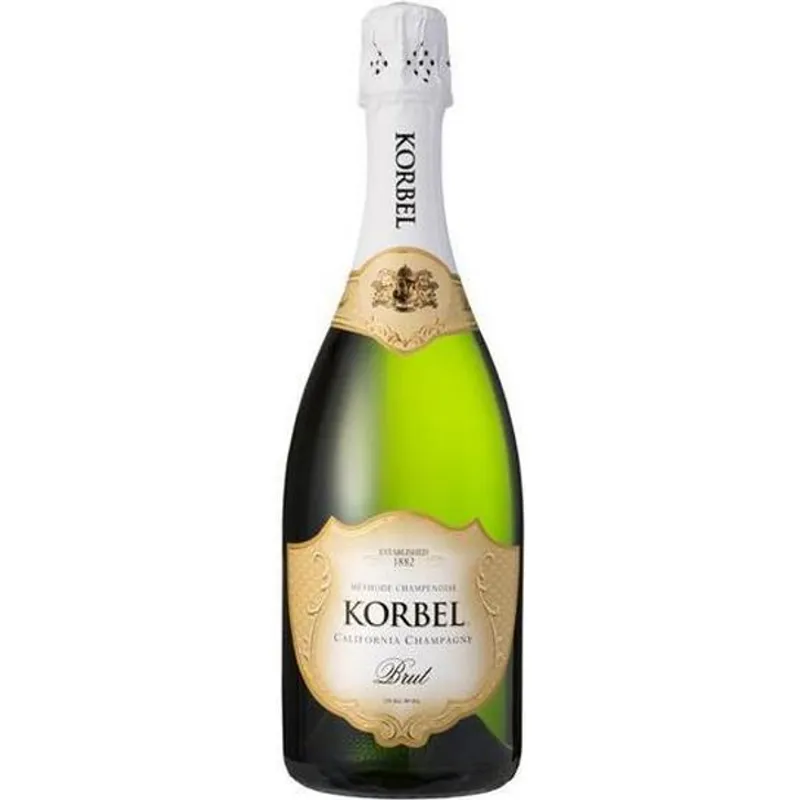 Korbel Brut Champagne Blend Sparkling Wine view 1