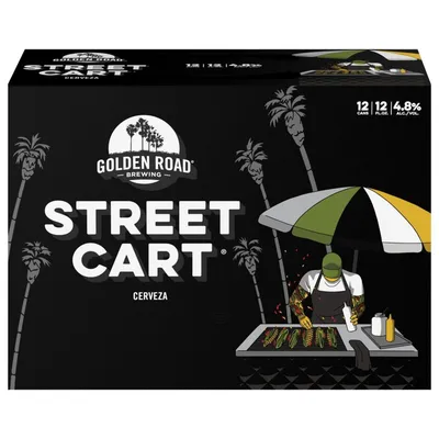 Golden Road Street Cart Lime & Salt Cerveza 12pk 12 oz cans