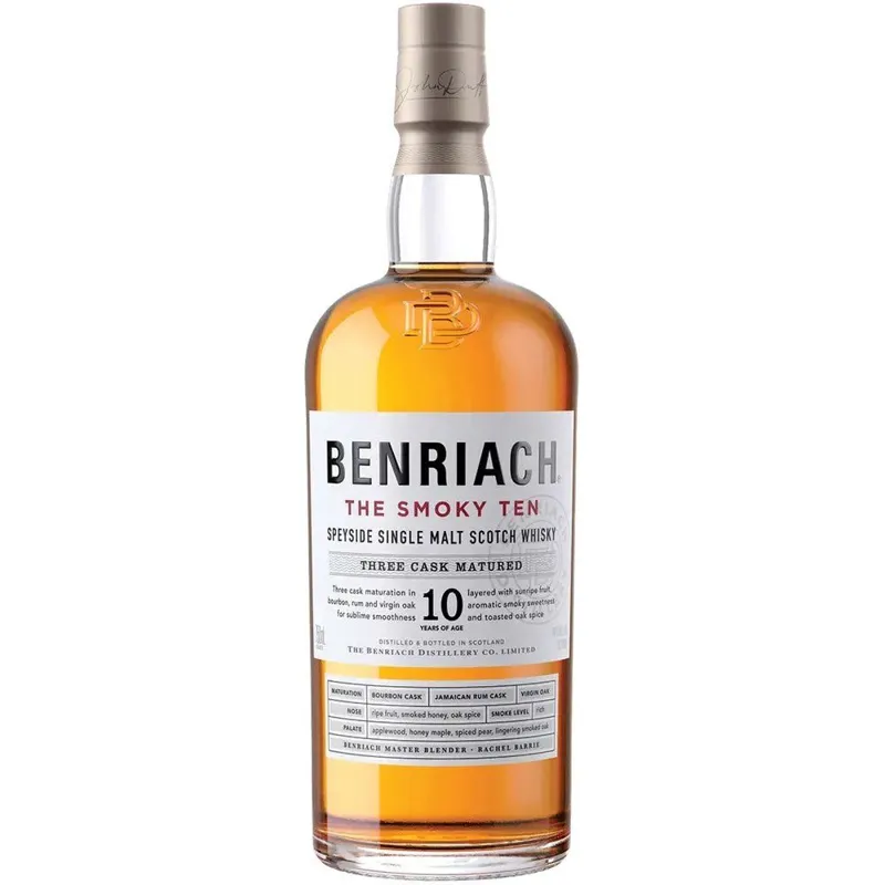 BenRiach The Original Ten 10 Year Old Single Malt Scotch Whisky view 1