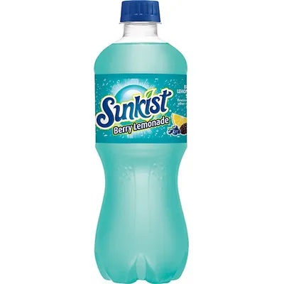 Sunkist Berry Lemonade 20oz Plastic Bottle