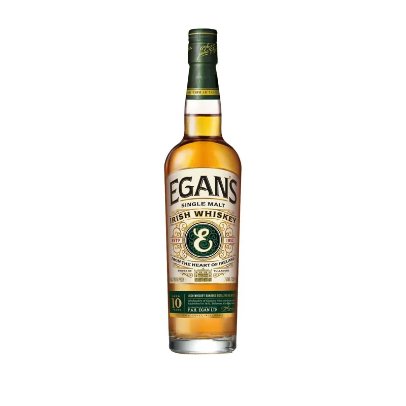 Egan's 10 Year Old Single Malt Irish Whiskey view 1