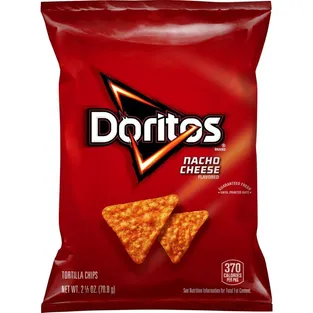 Doritos Nacho Cheese Flavored Tortilla Chips