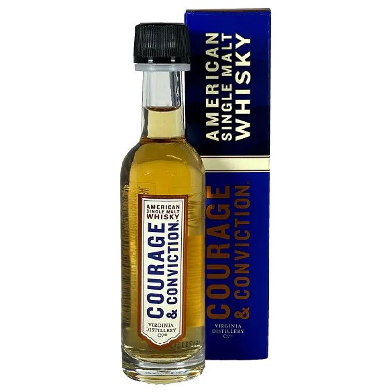 Virginia Distillery Co. Courage & Conviction American Single Malt Whiskey view 1