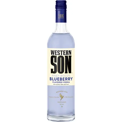 Western Son Piney Woods Blueberry Vodka 750mL
