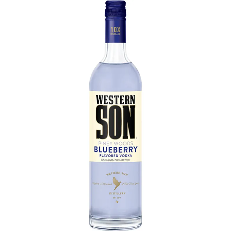 Western Son Piney Woods Blueberry Vodka view 1