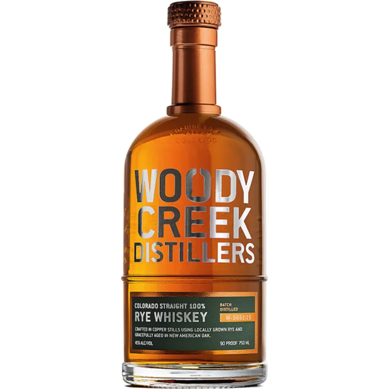 Woody Creek Colorado Straight Rye Whiskey view 1