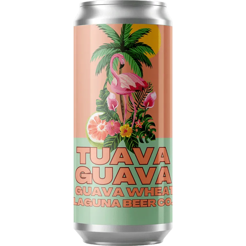 Lagunita Beach Tuava Guava Tropical Wheat Ale view 1