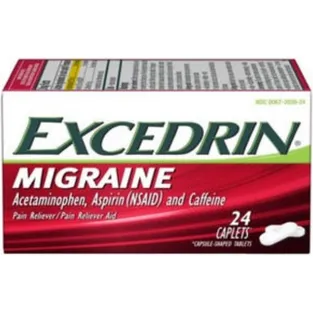 Excedrin Migraine Pain Reliever Aid, Caplets