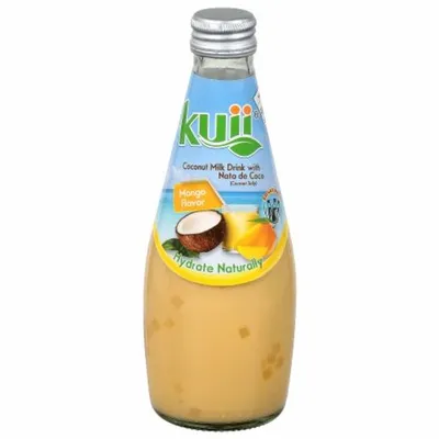 Kuii Coconut Milk Drink Mango Flavor 9.8 oz Bottle