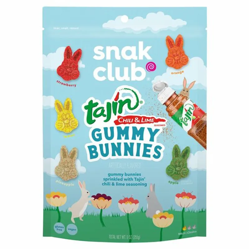 Snak Club Tajin Chili & Lime Gummy Bunnies view 1