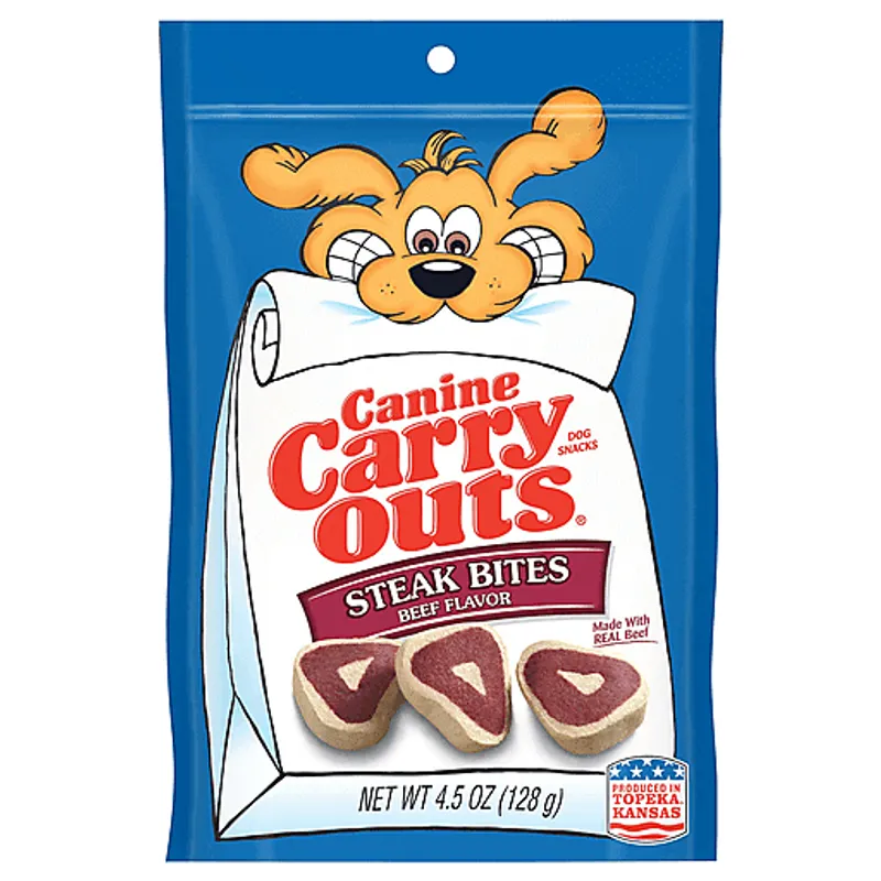 Canine Carry Outs Steak Bites Beef Flavor view 1