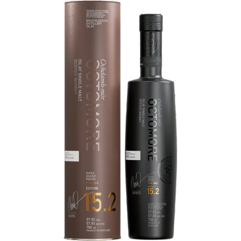 Bruichladdich Octomore 15.2 Single Malt Scotch Whisky view 1