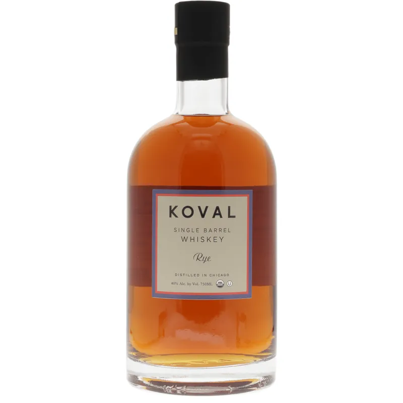 Koval Single Barrel Rye Whiskey view 1
