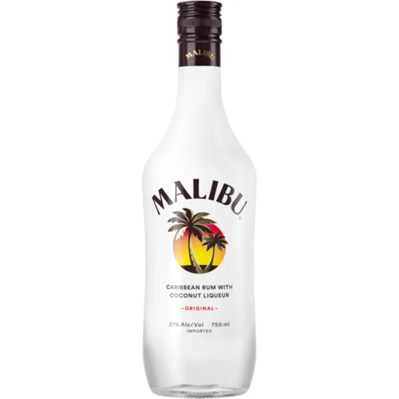 Malibu Caribbean Rum Coconut Liqueur view 1