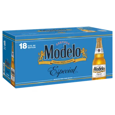 Modelo Especial Pilsner 18 Pack 12oz Bottles