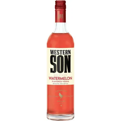 Western Son Watermelon Vodka 750ml Bottle