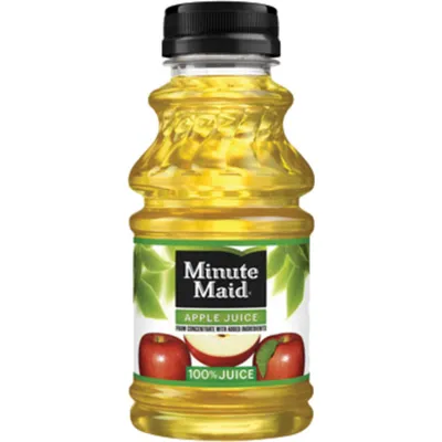 Minute Maid Apple Juice 12oz Bottle