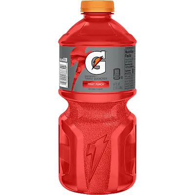 Gatorade Fierce Thirst Quencher Fruit Punch 64 oz Bottle