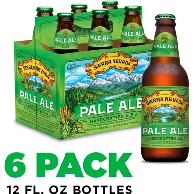 Sierra Nevada Pale Ale 6 Pack 12 oz Bottles