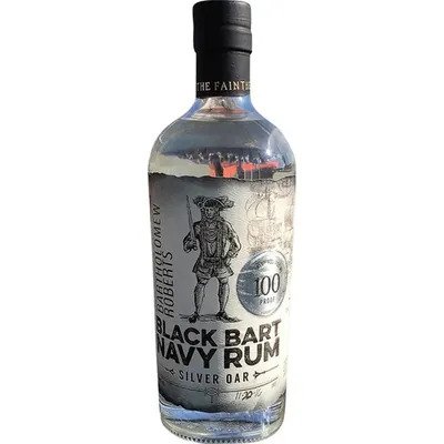 Bartholomew Roberts Black Bart Navy Silver Oar Rum 750ml