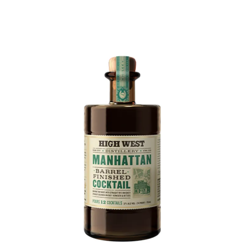High West Manhattan Barrel Finished Cocktail view 1