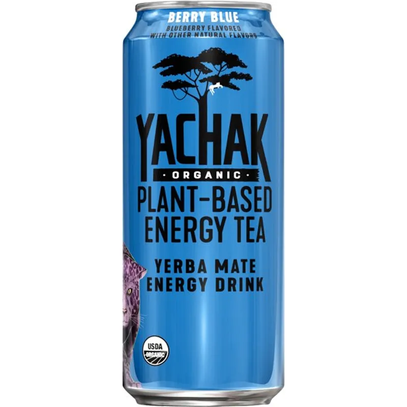 Yachak Berry Blue Yerba Mate Energy Drink view 1