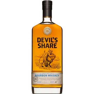 Cutwater Devils Share Bourbon, 750 ml (46% ABV)