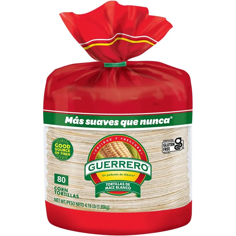 Guerrero White Corn Tortillas view 1