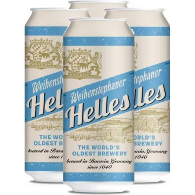 Weihenstephaner Helles view 1