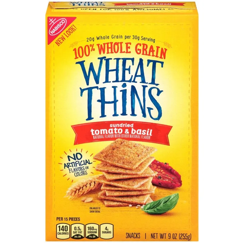 Nabisco Wheat Thins Sundried Tomato & Basil view 1