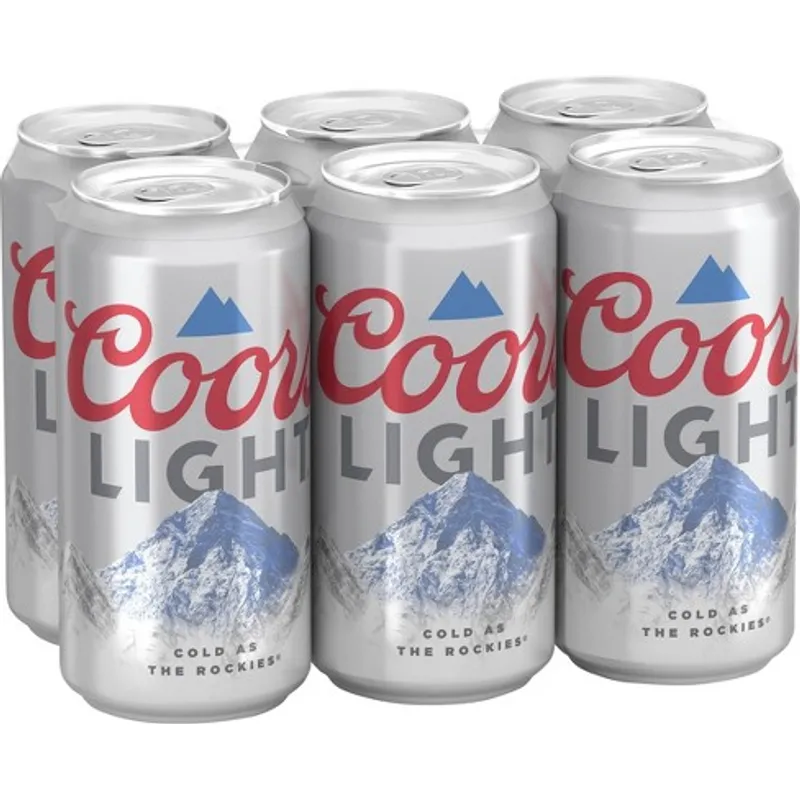 Coors Light American Lager Beer view 1