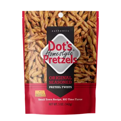 Dot's Homestyle Pretzels Original Seasoned Pretzel Twists 5oz Bag