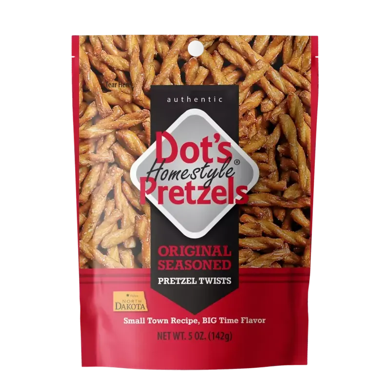 Dot's Homestyle Pretzels Original Seasoned Pretzel Twists Bag view 1