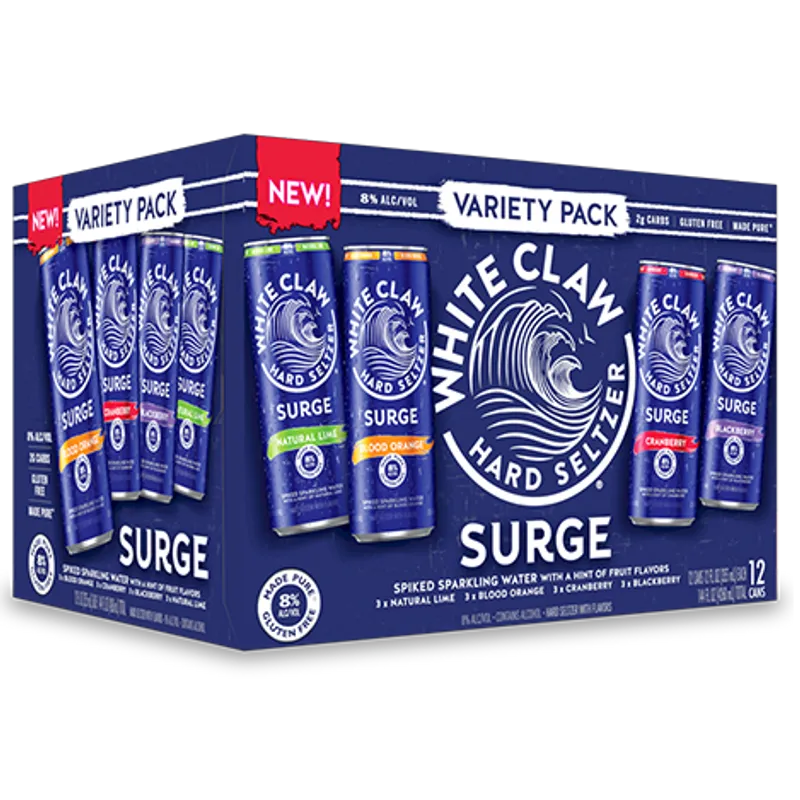 White Claw Seltzer Surge Variety view 1