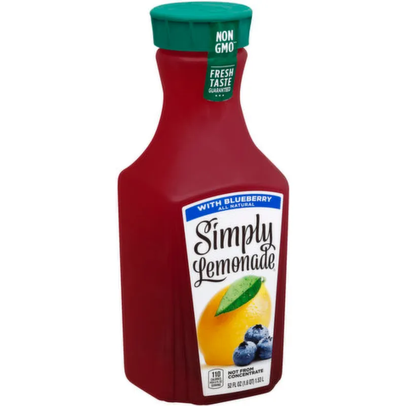 Simply Lemonade With Blueberry Plastic view 1