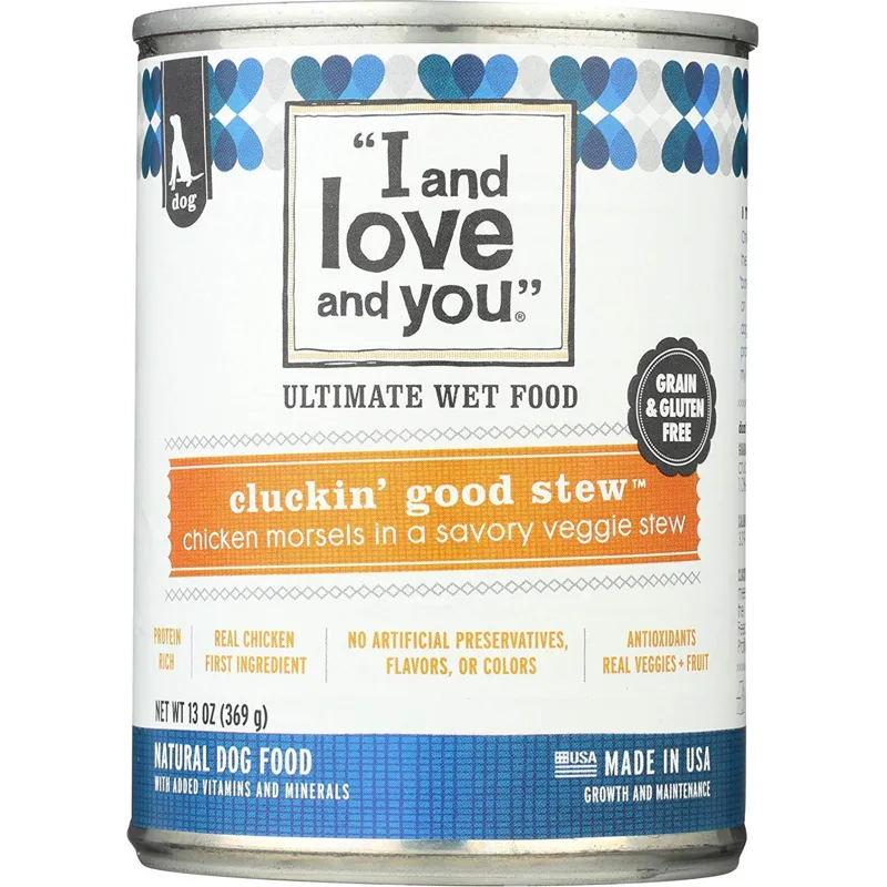I And Love And You Ultimate Wed Food Cluckin Good Stew Dog Food view 1