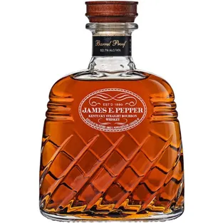 James E. Pepper Decanter Barrel Proof Bourbon Whiskey