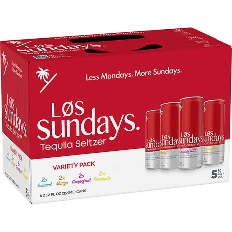 Los Sundays Tequila Seltzer Variety view 1