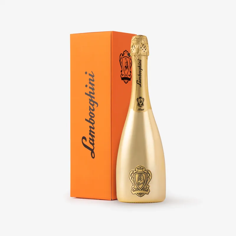 Lamborghini Gold Brut Sparkling Wine view 1
